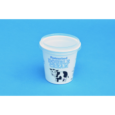 140 ML DOUBLE CREAM STOCK DESIGN POT - 71MM